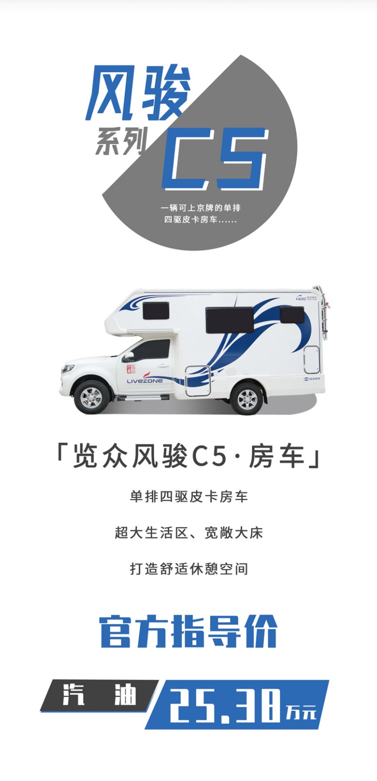 這樣的汽油四驅(qū)房車，還能上京牌