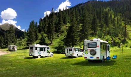 最適合夏季出行的4大打卡地！一定要開著房車去！